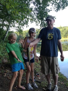 Papa & Girls Fishing