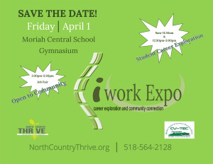 North Country Thrive work expo in Moriah NY 2016