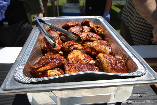 Chicken Barbecue & Basket Raffle